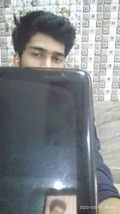 Azfar, early days, working at home